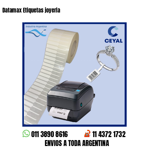 Datamax Etiquetas joyeria