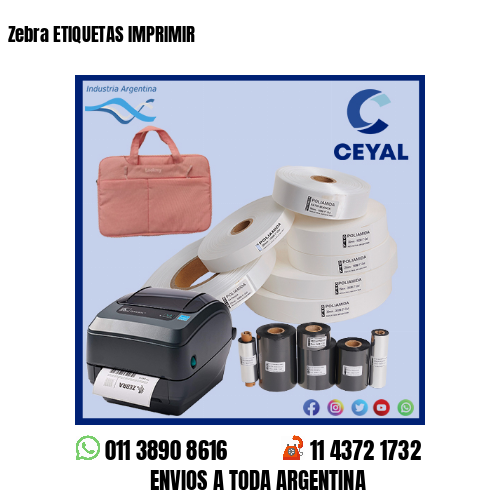 Zebra ETIQUETAS IMPRIMIR