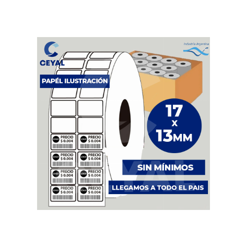 Comprar etiquetas adhesivas máquina industrial . Stock permanente