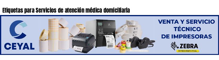 Etiquetas para Servicios de atención médica domiciliaria