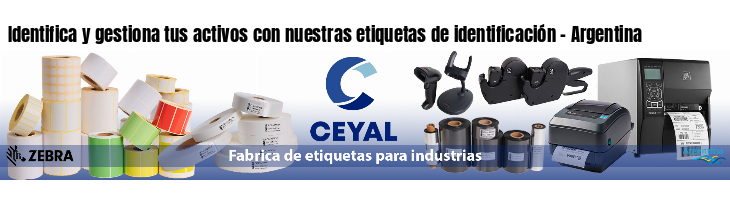 Identifica y gestiona tus activos con nuestras etiquetas de identificación - Argentina