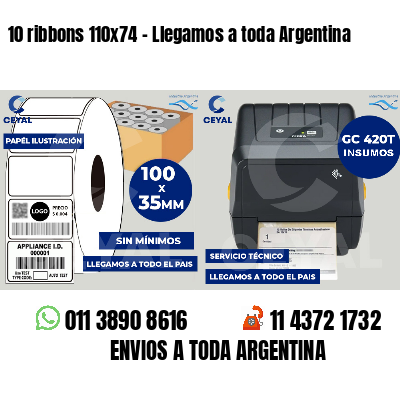 10 ribbons 110x74 - Llegamos a toda Argentina