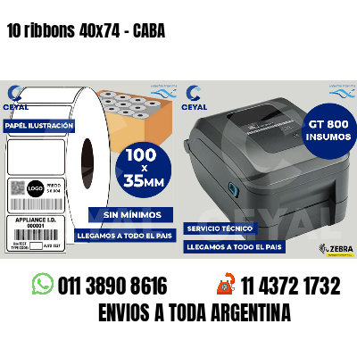 10 ribbons 40x74 - CABA