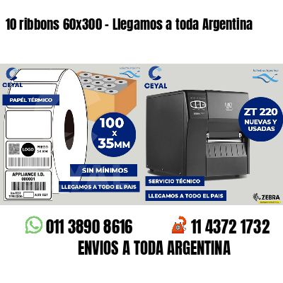 10 ribbons 60x300 - Llegamos a toda Argentina
