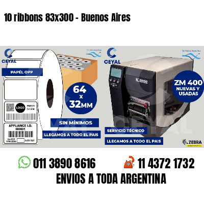 10 ribbons 83x300 - Buenos Aires