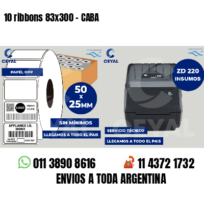 10 ribbons 83x300 - CABA