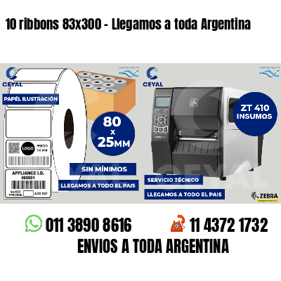 10 ribbons 83x300 - Llegamos a toda Argentina