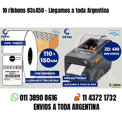 10 ribbons 83x450 - Llegamos a toda Argentina