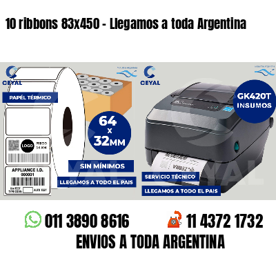 10 ribbons 83x450 - Llegamos a toda Argentina