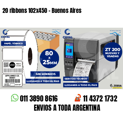 20 ribbons 102x450 - Buenos Aires