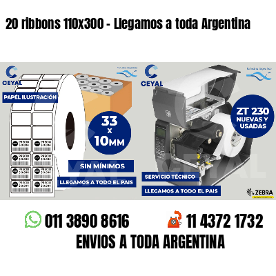 20 ribbons 110x300 - Llegamos a toda Argentina