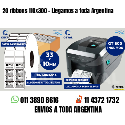 20 ribbons 110x300 - Llegamos a toda Argentina