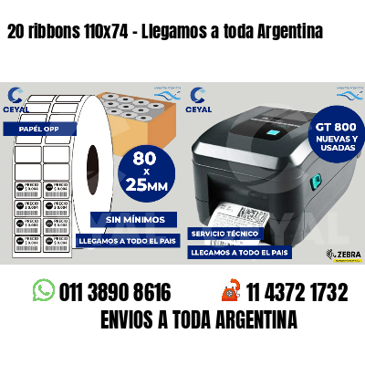 20 ribbons 110x74 - Llegamos a toda Argentina