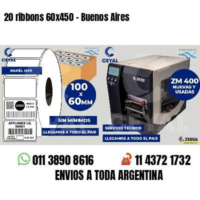 20 ribbons 60x450 - Buenos Aires