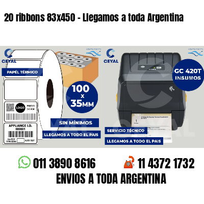20 ribbons 83x450 - Llegamos a toda Argentina