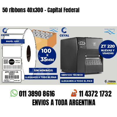 50 ribbons 40x300 - Capital Federal