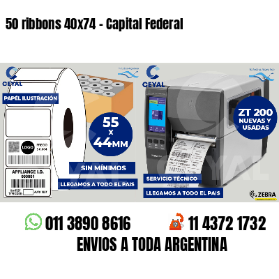 50 ribbons 40x74 - Capital Federal