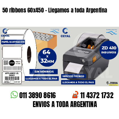 50 ribbons 60x450 - Llegamos a toda Argentina