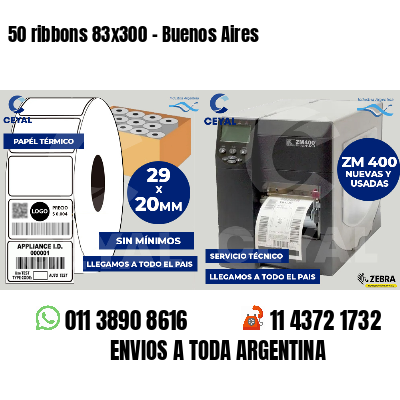 50 ribbons 83x300 - Buenos Aires