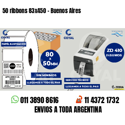 50 ribbons 83x450 - Buenos Aires