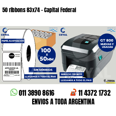 50 ribbons 83x74 - Capital Federal