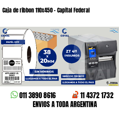 Caja de ribbon 110x450 - Capital Federal
