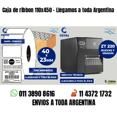 Caja de ribbon 110x450 - Llegamos a toda Argentina