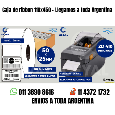 Caja de ribbon 110x450 - Llegamos a toda Argentina