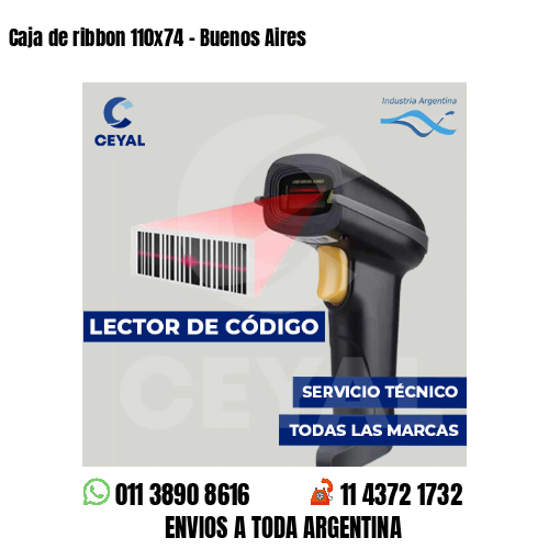Caja de ribbon 110x74 - Buenos Aires