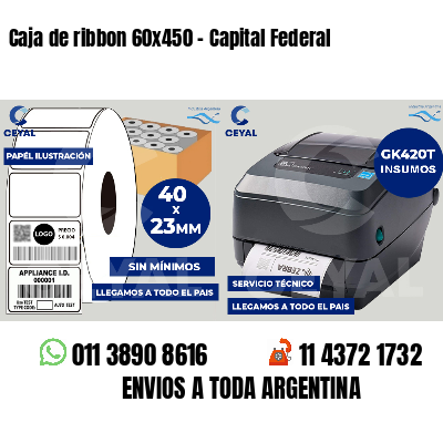 Caja de ribbon 60x450 - Capital Federal
