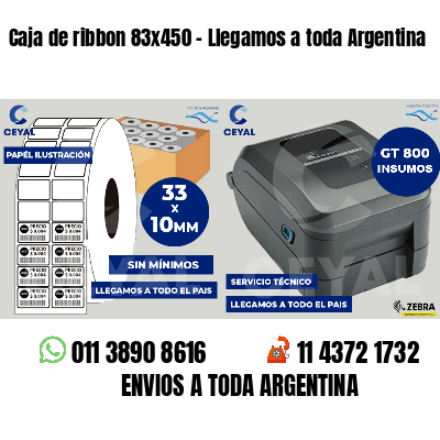 Caja de ribbon 83x450 - Llegamos a toda Argentina