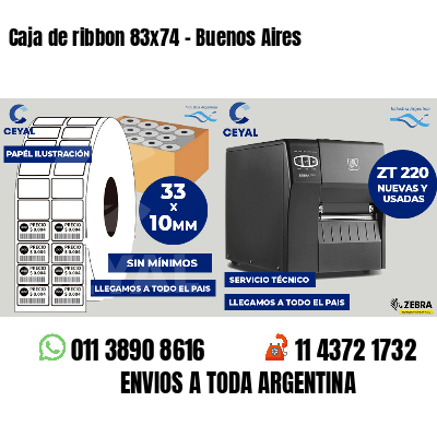 Caja de ribbon 83x74 - Buenos Aires