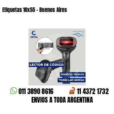 Etiquetas 10x55 - Buenos Aires