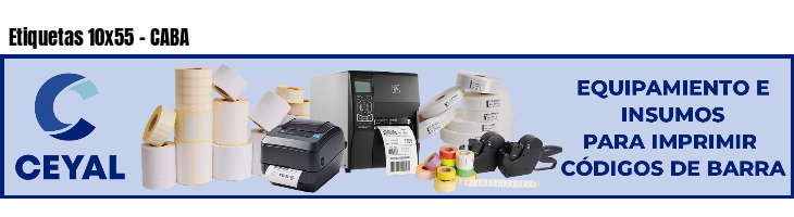 Etiquetas 10x55 - CABA