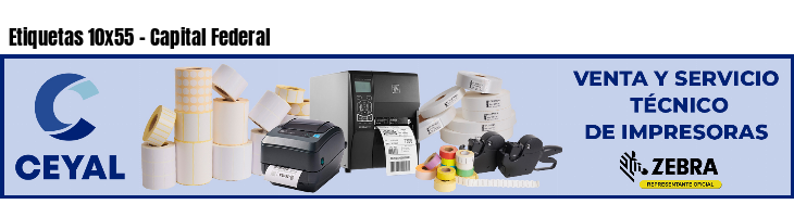Etiquetas 10x55 - Capital Federal