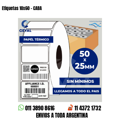 Etiquetas 10×60 – CABA