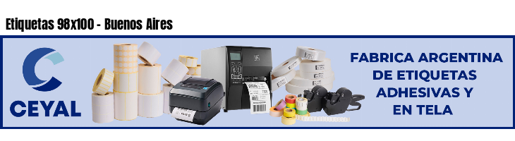 Etiquetas 98x100 - Buenos Aires