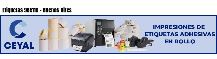 Etiquetas 98x110 - Buenos Aires