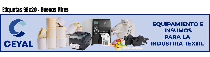 Etiquetas 98x20 - Buenos Aires