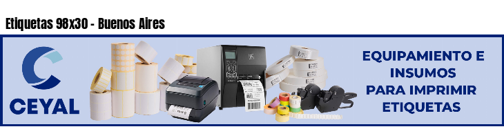 Etiquetas 98x30 - Buenos Aires