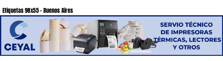 Etiquetas 98x55 - Buenos Aires