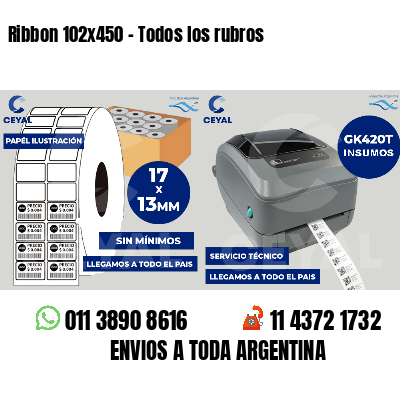 Ribbon 102x450 - Todos los rubros