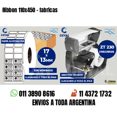 Ribbon 110x450 - fabricas