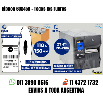 Ribbon 60x450 - Todos los rubros