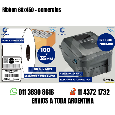 Ribbon 60x450 - comercios