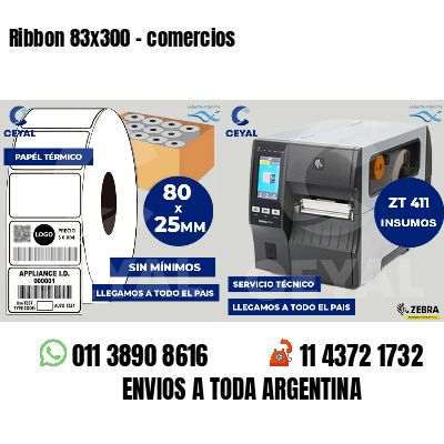 Ribbon 83x300 - comercios
