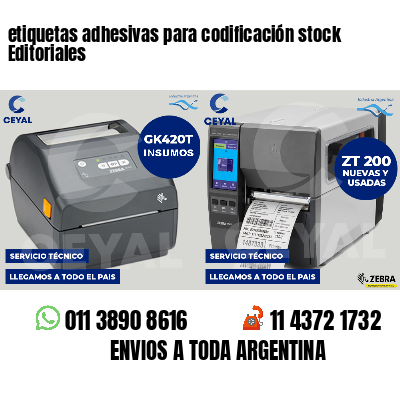 etiquetas adhesivas para codificación stock Editoriales