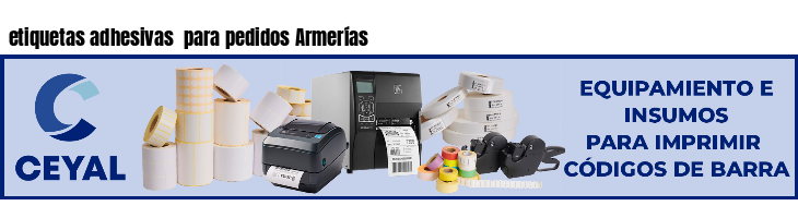 etiquetas adhesivas  para pedidos Armerías