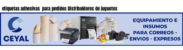 etiquetas adhesivas para pedidos Distribuidores de juguetes