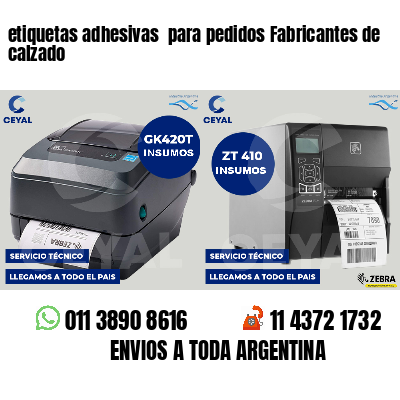 etiquetas adhesivas  para pedidos Fabricantes de calzado